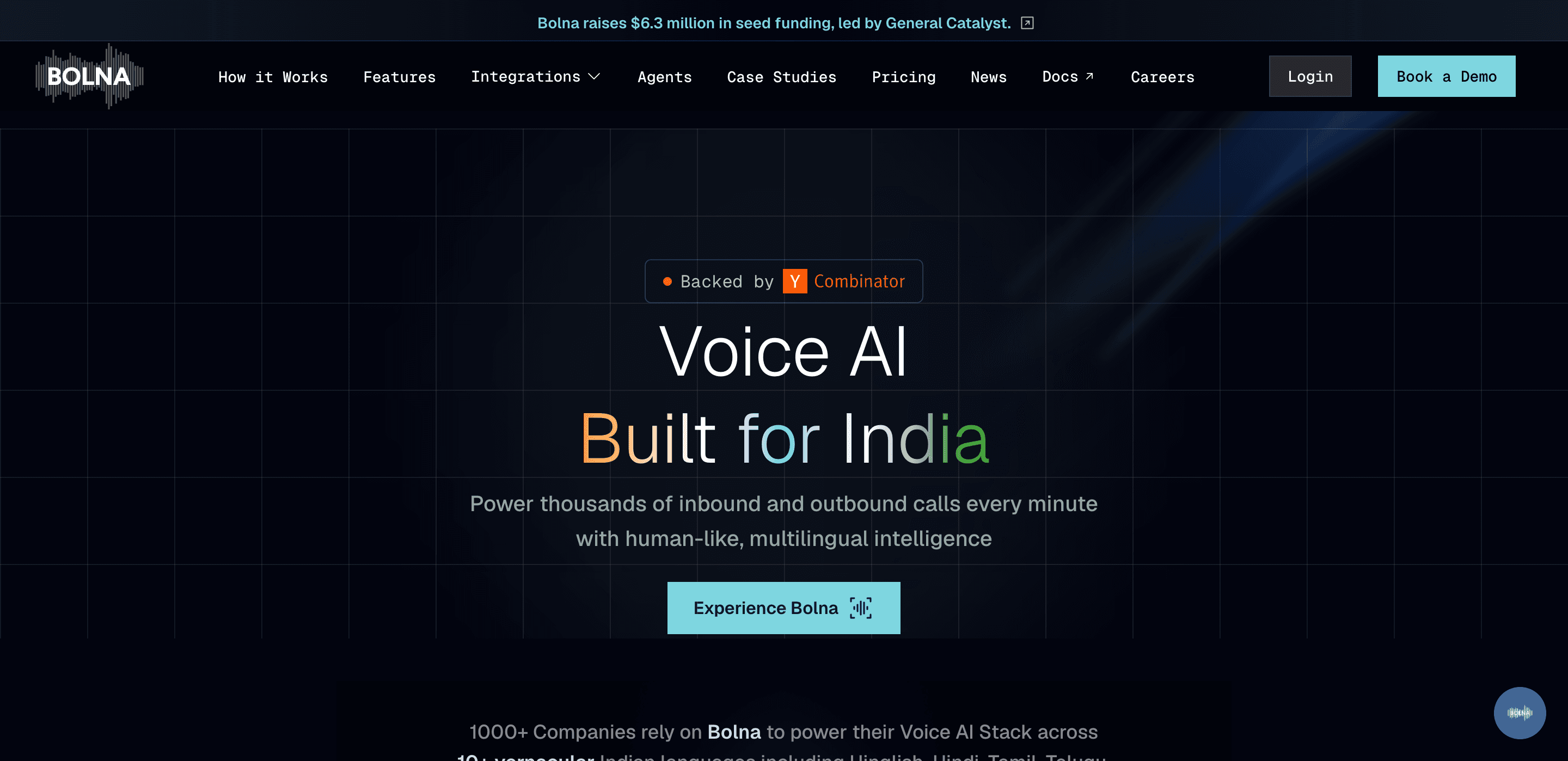 Bolna AI screenshot