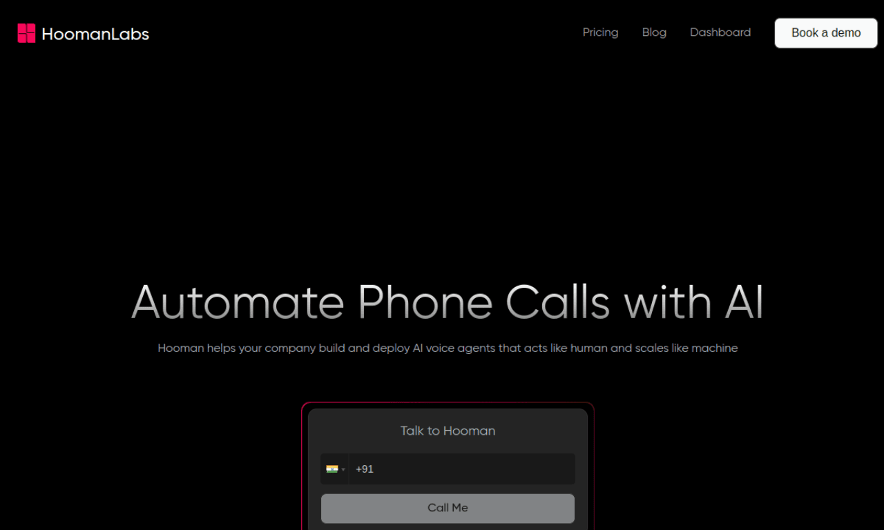 Hooman Labs screenshot