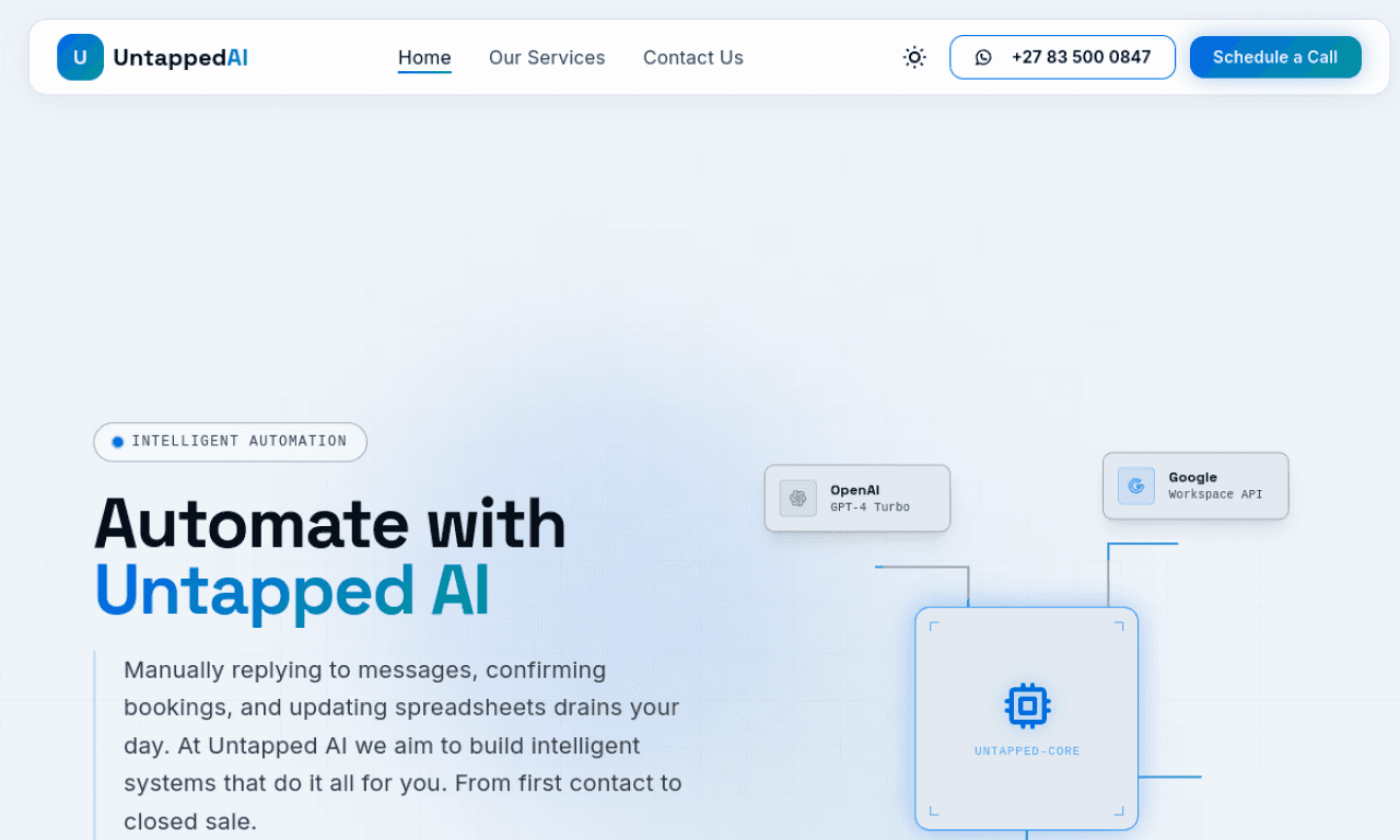 Untapped.AI screenshot