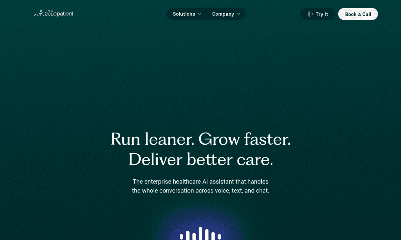 Hello Patient screenshot