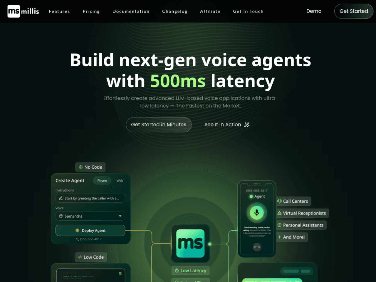 Millis AI screenshot