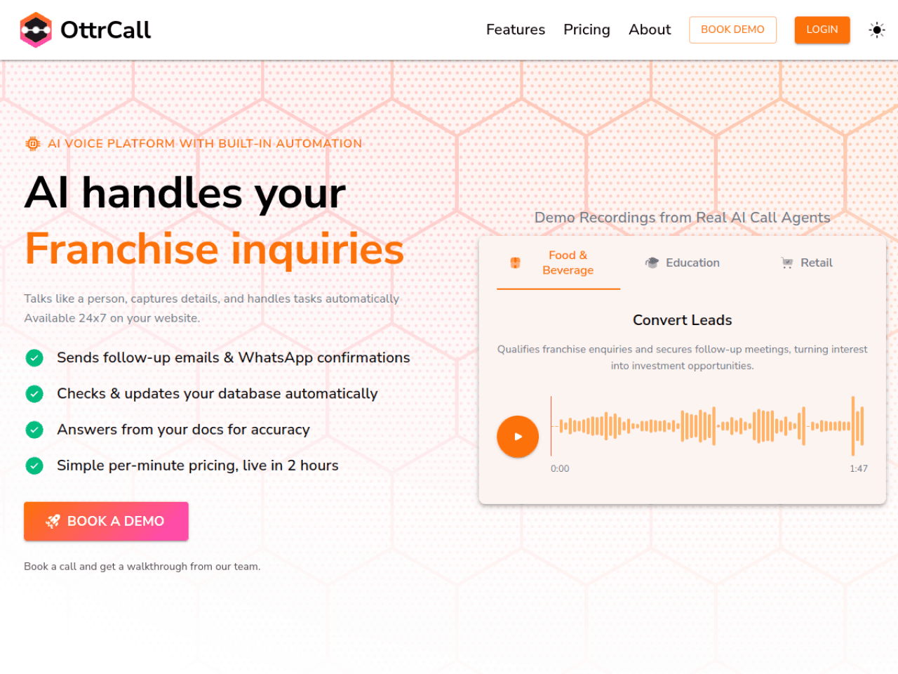 OttrCall screenshot