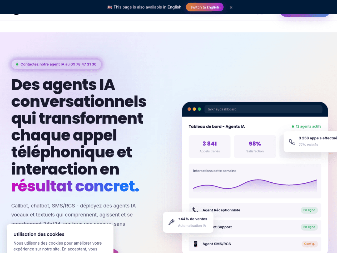 Talkr screenshot