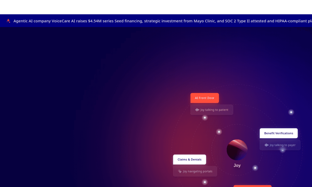 VoiceCare AI screenshot
