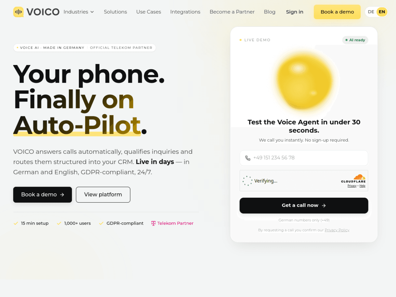 Voico screenshot