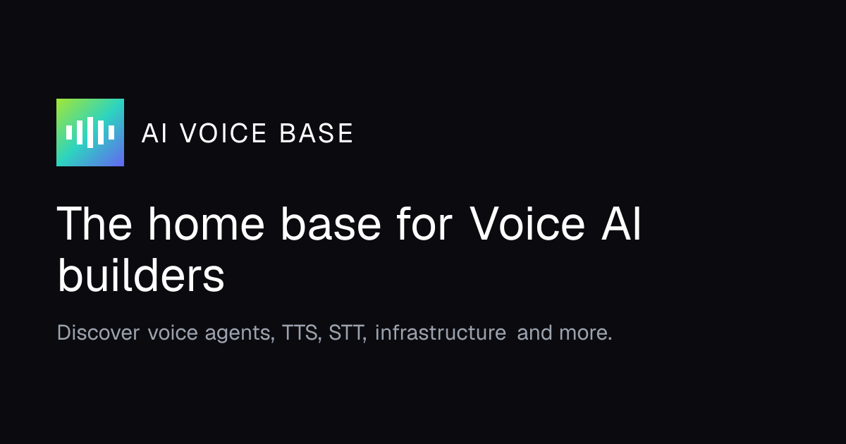 AI Voice Base — Voice AI Companies Directory